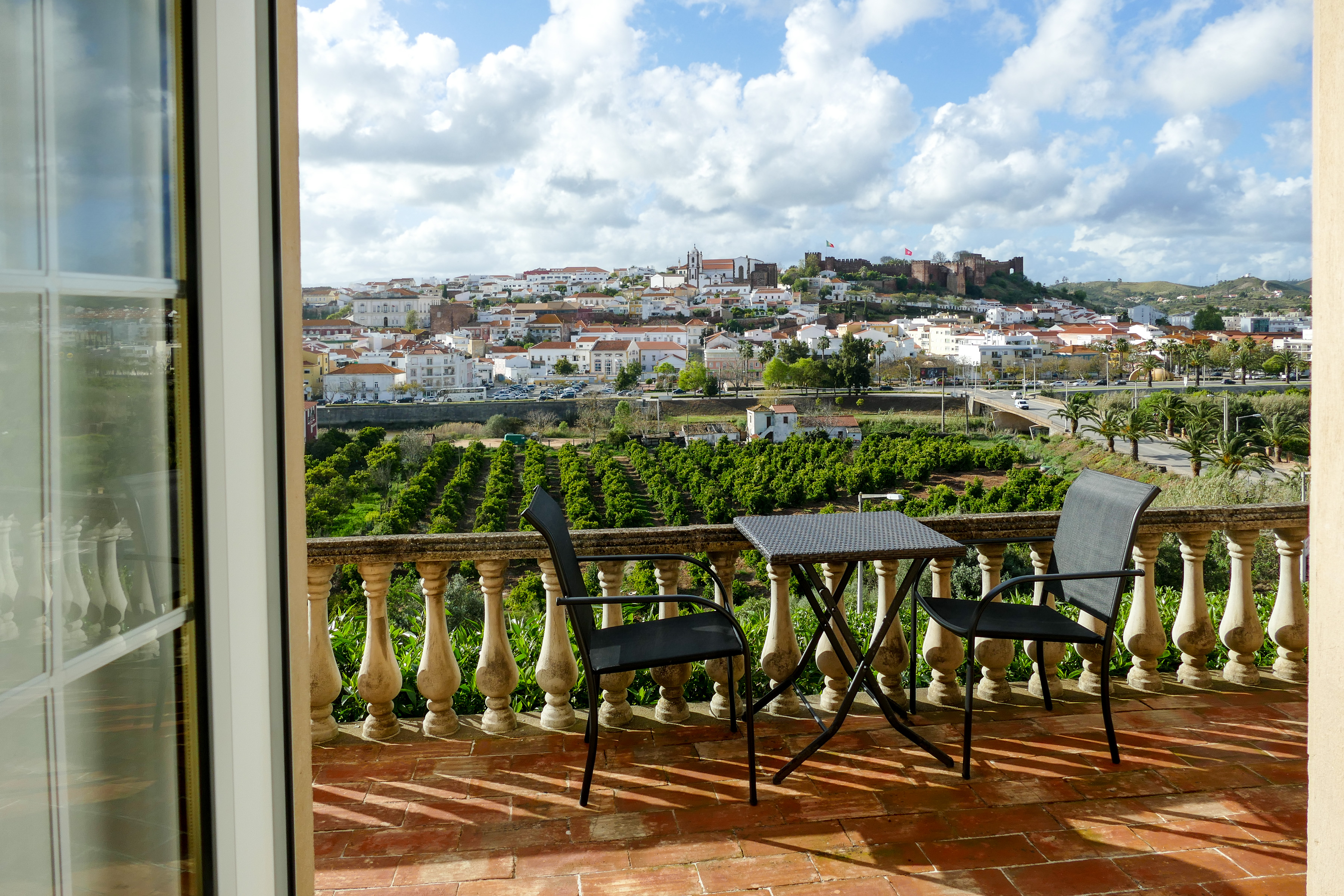 Blick auf Silves